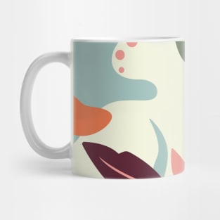 Abstract colorful tropical pattern Mug